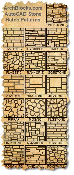 Free stone hatch pattern